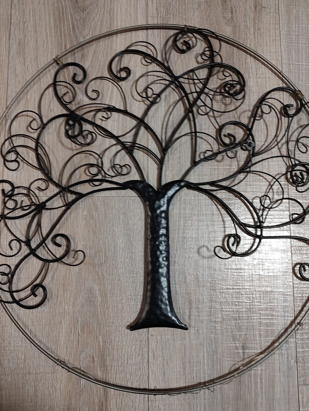 Black Metal Tree Wall Art - Decorative Home Wall Decor